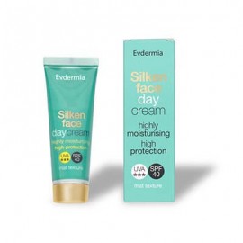 Evdermia Silken Face Day Cream  spf40 mat 50ml