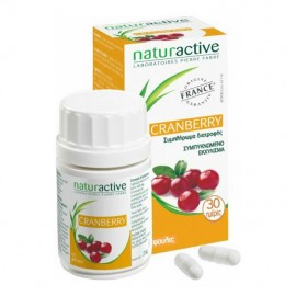Naturactive Cranberry Συμπλήρωμα Διατροφής με Κράνμπερυ 60caps