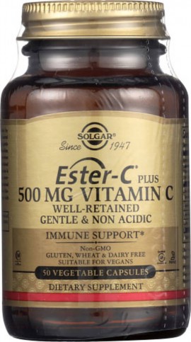 Solgar Ester-C Vitamin C 500mg 50 κάψουλες