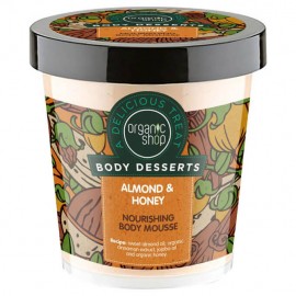 Natura Siberica Organic Shop Body Dessert Almond & Honey Nourishing Body Mousse Αμύγδαλο & Μέλι Μους θρέψης σώματος 450ml