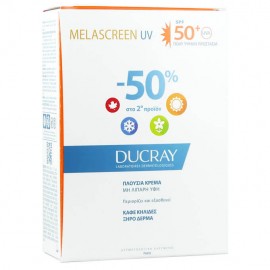 Ducray Melascreen UV spf50+ Αντηλιακή Κρέμα Πλούσιας Υφής 40ml 1+1