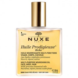 Nuxe Huile Prodigieuse Rich Multipurpose Nourishing Oil Πλούσιο Ξηρό Λάδι Περιποίησης για Πρόσωπο Σώμα & Μαλλιά 100ml