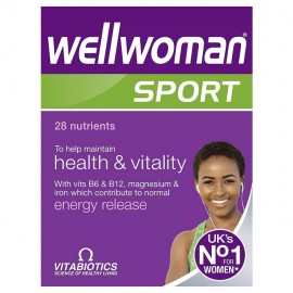 Vitabiotics Wellwoman Sport & Fitness Συμπλήρωμα Διατροφής για Γυναίκες που Αθλούνται 30tabs