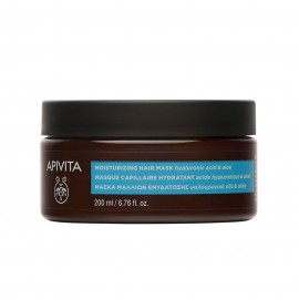 Apivita Moisturizing Hair Mask Hyaluronic Acid & Aloe 200ml