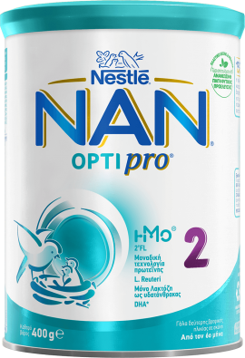Nestle Nan Optipro 2 Βρεφικό Γάλα σε Σκόνη 400gr