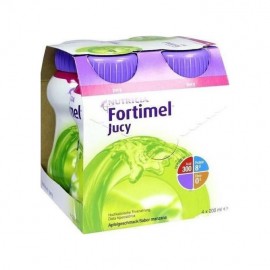 Nutricia Fortimel Jucy Apple Flavor Πόσιμο Θρεπτικό Συμπλήρωμα Υψηλής Ενέργειας με Γεύση Μήλο 4x200ml