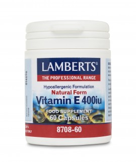 Lamberts Vitamin E 400iu Natural 60 caps