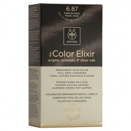 Apivita My Color Elixir 6.87 ξανθό Σκούρο Περλέ Μπεζ 1τμχ