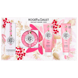 Roger & Gallet Rose Promo με Eau Parfumee 30ml, Μπάρα Σαπουνιού 100g, Αφρόλουτρο 50ml & Λοσιόν Σώματος 50ml