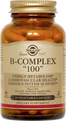 Solgar B-Complex 100 50 veg caps