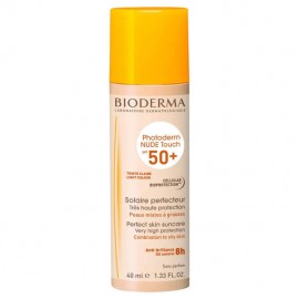 Bioderma Photoderm Nude Touch spf50 Light Colour - Αντηλιακή Προσώπου με Χρώμα 40ml