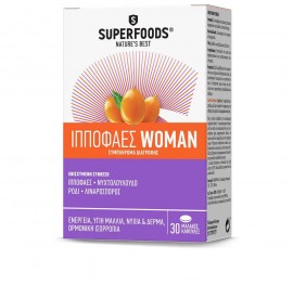 Superfoods Ιπποφαές Woman 30 κάψουλες