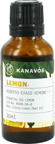 Kanavos Lemon, Αιθέριο Έλαιο Λεμόνι 30ml