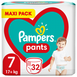 Pampers Pants Jumbo Pack No 7 (17+kg) 32τμχ