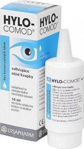 Hylo - Comod Λιπαντικές Οφθαλμικές σταγόνες 10ml - 300 σταγ.
