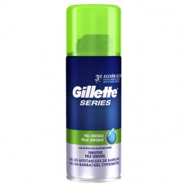 Gillette Series 3X Gel Ξυρίσματος για Ευαίσθητες Επιδερμίδες 75ml