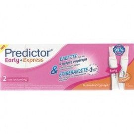 Predictor Early + Express Τεστ εγκυμοσύνης 2τμχ