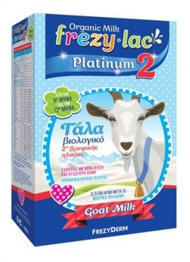 Frezyderm Frezylac Platinum 2  Βιολογικό Γάλα Από τον 6ο εώς τον 12ο μήνα 400gr