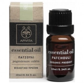 Apivita Essential Oil Patchouli Αιθέριο έλαιο Πατσουλί 10ml