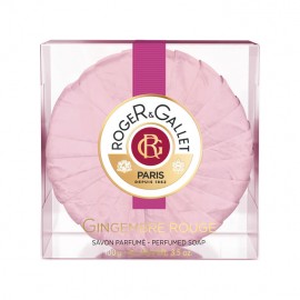 Roger & Gallet Gingembre Rouge Savon Frais Boîte Cristal Perfumed Soap Αρωματική Πλάκα Σαπουνιού 100gr