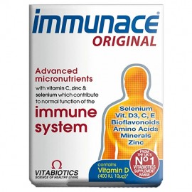 Vitabiotics Immunace Ολοκληρωμένο Συμπλήρωμα Ενίσχυσης του Ανοσοποιητικού 30tabs