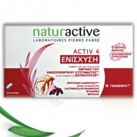 Naturactive Activ 4 Renfort Συμπλήρωμα Διατροφής για την ενίσχυση του ανοσοποιητικού 28 κάψουλες