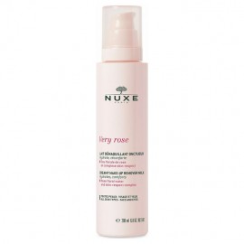 Nuxe Very Rose Creamy Make-up Remover Milk Γαλάκτωμα Ντεμακιγιάζ για Πρόσωπο & Μάτια 200ml