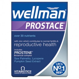 Vitabiotics Wellman Prostace Συμπλήρωμα Διατροφής για την Καλή Υγεία του Προστάτη 60tabs