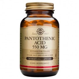 Solgar Pantothenic Acid (B5) 550mg 50vcaps