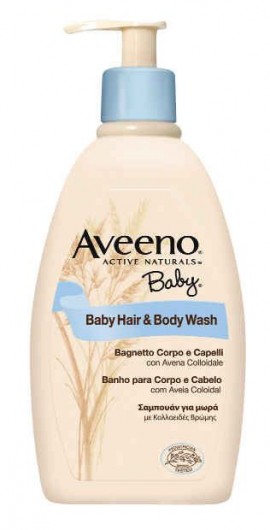 Aveeno Baby Daily Care Baby Hair & Body wash Σαμπουάν και Αφρόλουτρο για Μωρά 300ml