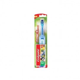 Colgate Design-It Παιδική Ηλεκτρική Οδοντόβουρτσα Μπαταρίας πολύ μαλακή σε μπλε χρώμα 1τμχ