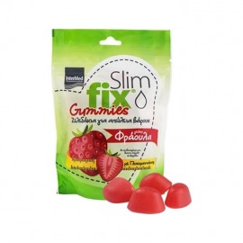 Intermed Slim Fix Gummies Ζελεδάκια για Απώλεια Βάρους με Γεύση Φράουλα 42τμχ