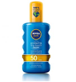 Nivea Sun Protect & Dry Touch Water Spray spf50, 200ml