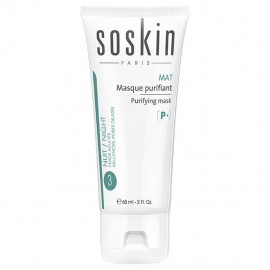 Soskin P+ Mat Purifying Night Mask Καθαριστική & Καταπραϋντική Mάσκα προσώπου 60ml