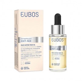 Eubos Anti Age Multi Active Face Oil Έλαιο Περιποίησης Προσώπου με Αντιγηραντική Δράση 30ml