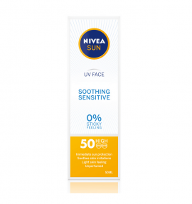 Nivea Sun UV Face Sensitive Cream SPF50, 50ml