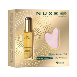Nuxe Set Super Serum [10] 30ml & Δώρο Gua Sha for Facial Massage 1τμχ