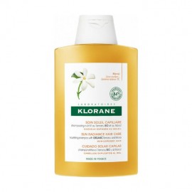 Klorane Monoi Sun Radiance Hair Care Σαμπουάν Θρέψης και Επανόρθωσης με Tamanu ΒΙΟ & Monoi 200ml
