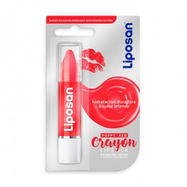 Liposan Poppy Red Crayon Lipstick 3.3ml