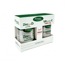Power Health Promo Platinum Range Zinc Plus D3 30tabs + Δώρο Platinum Range VitC 1000mg 20tabs