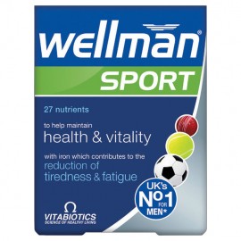 Vitabiotics Wellman Sport Σύνθεση Ειδικά Σχεδιασμένη για Άνδρες που Αθλούνται 30tabs