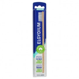Elgydium Eco Friendly Wood Toothbrush Medium Ξύλινη Οικολογική Οδοντόβουρτσα Μέτρια 1τμχ