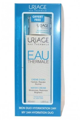 Uriage Eau  Thermale Water Cream 40ml & Δώρο Uriage Water Sleeping Mask Ενυδατική Μάσκα Προσώπου Νύχτας 15ml
