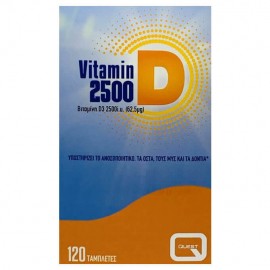 Quest Vitamin D3 2500iu Συμπλήρωμα Διατροφής με Βιταμίνη D3 120tabs