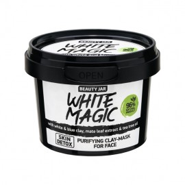 Beauty Jar White Magic Purifying Face Clay Mask Μάσκα Λεύκανσης για το Πρόσωπο 120gr
