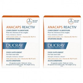 Ducray Anacaps Reactiv 2 packs x 30 caps