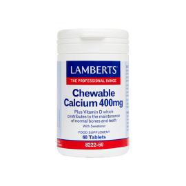 Lamberts Chewable Calcium 400mg 60 ταμπλέτες