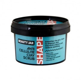 Beauty Jar Shape Anti-Cellulite Clay Scrub Απολεπιστικό Αργίλου Kατά Της Κυτταρίτιδας 380gr