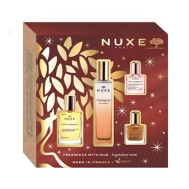 Nuxe Set Fragrance Mythique με Huile Prodigieuse 30ml & Prodigieux Le Parfum 50ml & Nuxe Huile Prodigieuse Florale 10ml & Prodigieuse Or 10ml