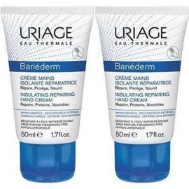 Uriage Bariederm Insulating Repairing Hand Cream 2 x 50ml